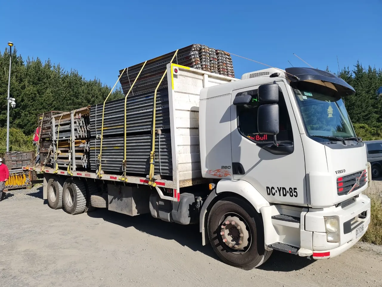 Flota propia de transporte de MV Montajes